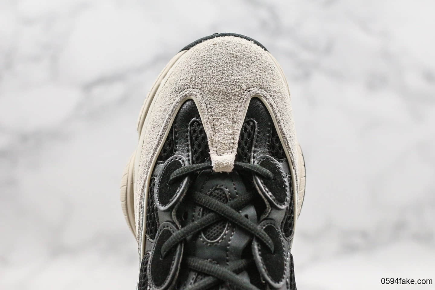 阿迪达斯adidas Yeezy Boost 500纯原版本黑白奥利奥椰子500老爹鞋内置adiprene+减震科技原厂反绒皮 货号：F36688