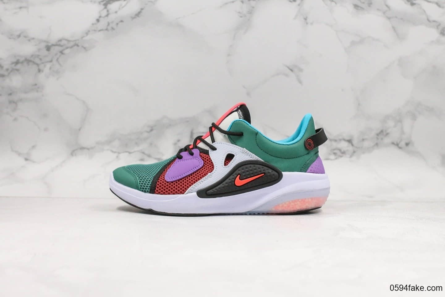 耐克NIKE JOYRIDE CC ATOMIC VIOLET公司级版本全新颗粒跑鞋可视后跟半透明填充BOOST颗粒款休闲慢跑鞋 货号：AO1742-001
