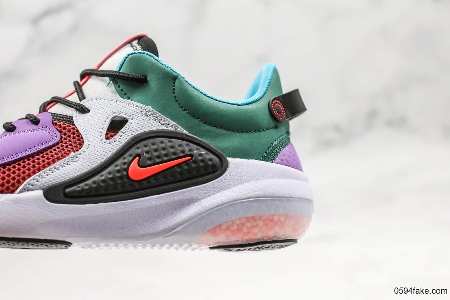 耐克NIKE JOYRIDE CC ATOMIC VIOLET公司级版本全新颗粒跑鞋可视后跟半透明填充BOOST颗粒款休闲慢跑鞋 货号：AO1742-001