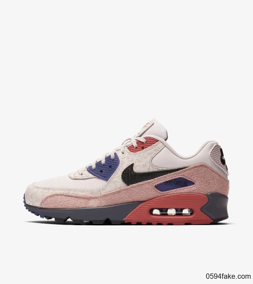 气质拼接配色!全新Nike Air Max 90本周五发售! 货号:CI5646-001