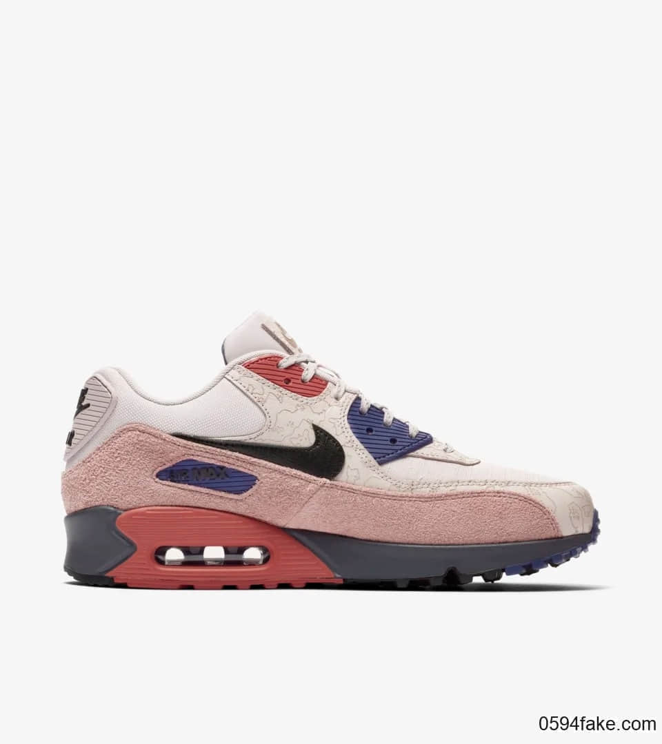 气质拼接配色!全新Nike Air Max 90本周五发售! 货号:CI5646-001