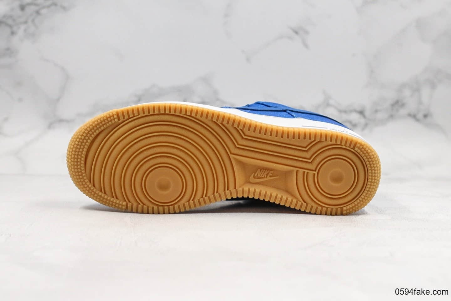 耐克Nike Air Force 1 x Clot纯原版本陈冠希联名款蓝丝绸配色纯原版本原代工厂出货鞋面可撕裂内置ZOOM全掌大气垫 货号：CJ5290-400