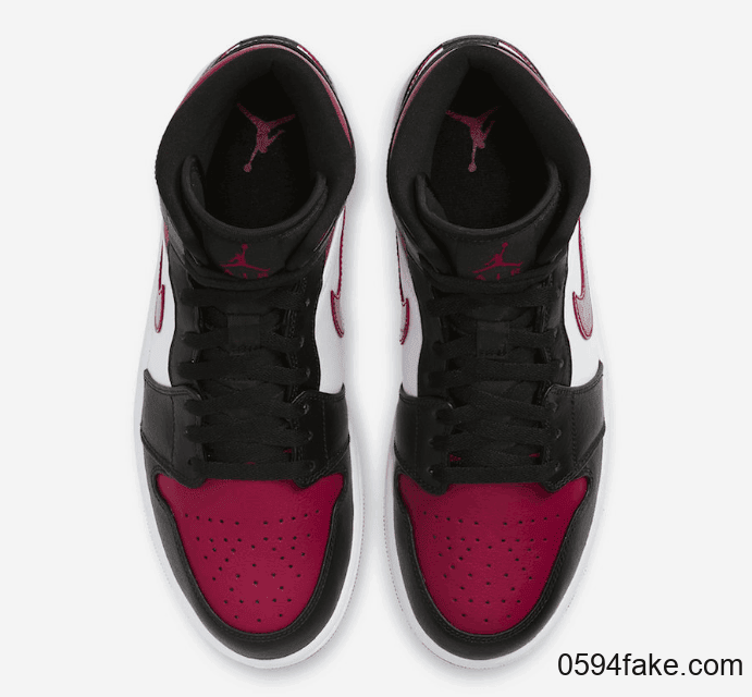 神仙配色！这双Air Jordan 1 Mid将于近期发售！ 货号：554724-066