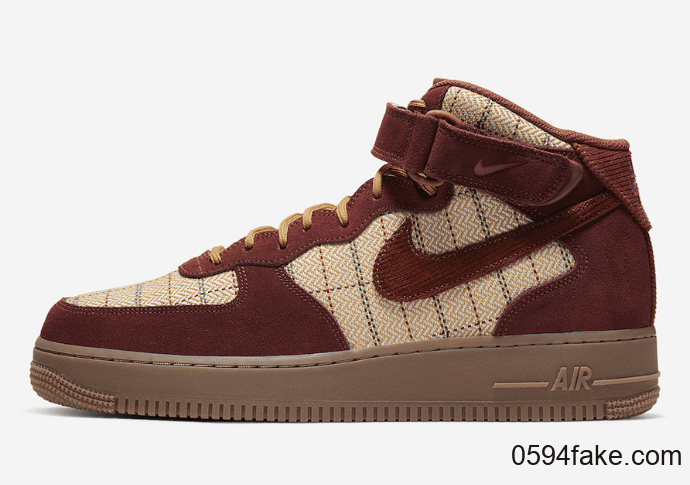 秋冬复古风情！全新Air Force 1 Mid现已发售！ 货号：CT1206-900