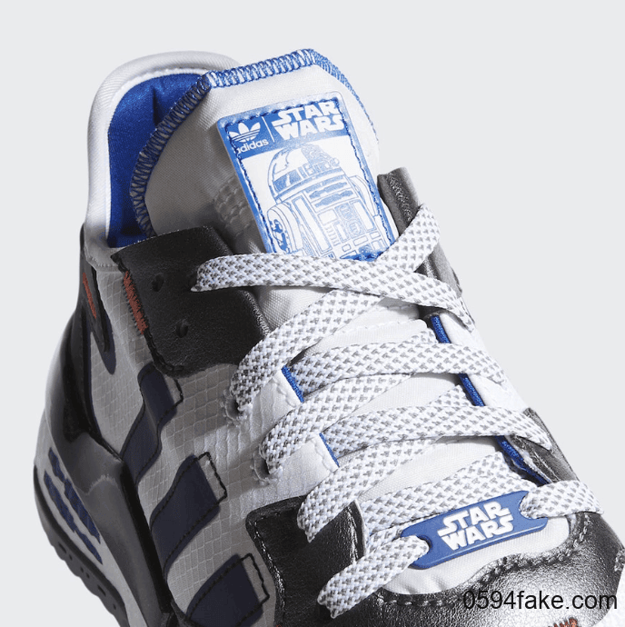 《星球大战》 x adidas Nite Jogger“ R2-D2”官图释出！下月发售！ 货号：FV8040