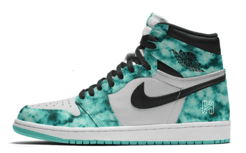这个扎染配色真的绝了！Air Jordan 1新配色明年发售！ 货号：CD0461-100