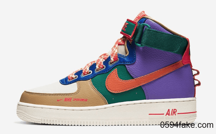 两款配色相当抢眼！Nike Air Force 1 High Utility“ Force is Female”下周发售！