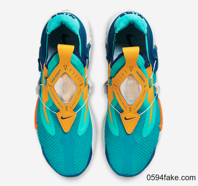 自动系带跑鞋释出新配色！Nike Adapt Huarache“ Hyper Jade”将于11月14日发售！ 货号：BV6397-300