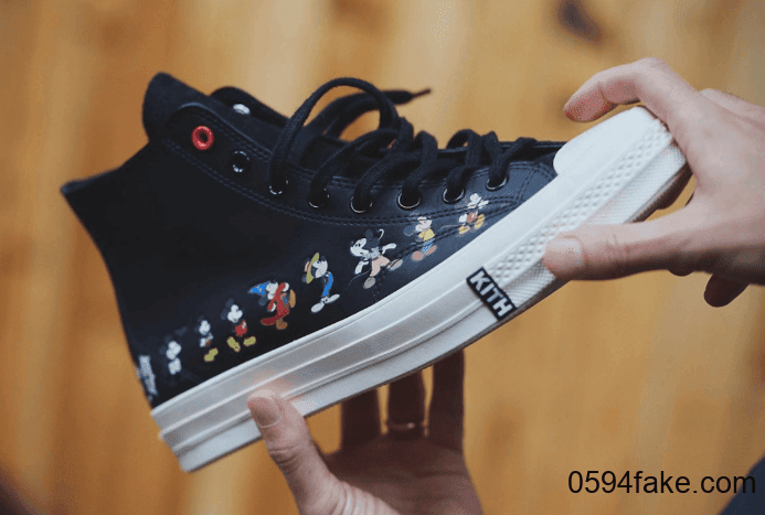 迪士尼x Kith x Converse Chuck 70首度曝光！这一排米老鼠也太可爱了！
