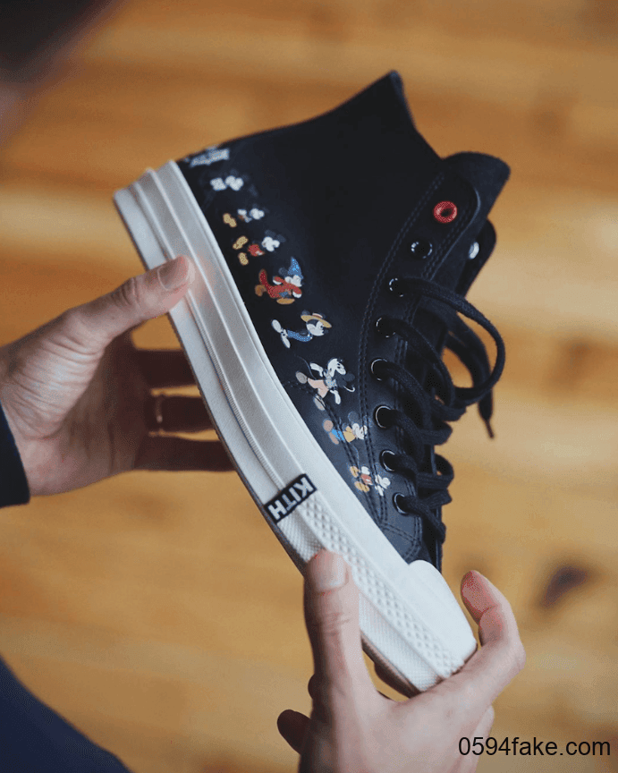迪士尼x Kith x Converse Chuck 70首度曝光！这一排米老鼠也太可爱了！