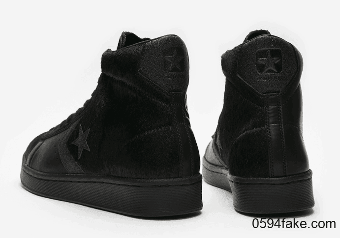 马毛皮革拼接！这双Converse Pro Leather Mid有点特别！