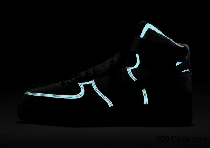 超高规格联名！A Ma Maniére x Nike Air Force 1 High首度曝光！ 货号：CT6665-001