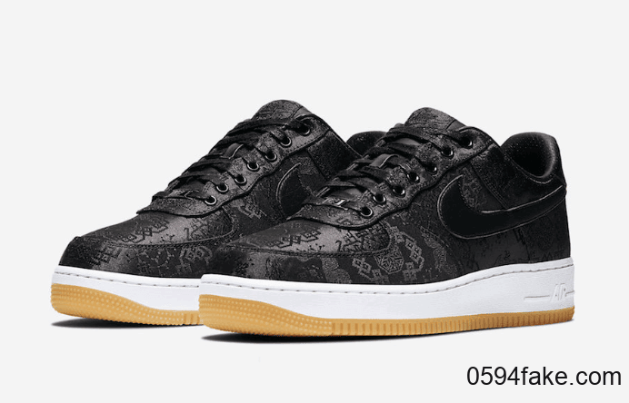 黑丝绸 Air Force 1今日发售！你抢到了吗？ 货号：CZ3986-001