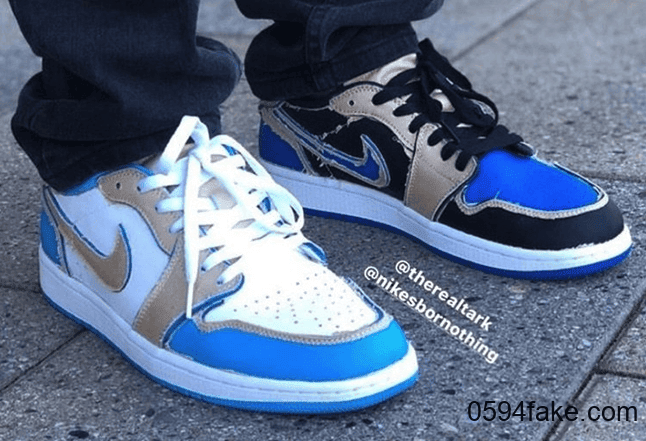 鸳鸯刮刮乐！全新Nike SB x Air Jordan 1下月发售！ 货号：CJ7891-200