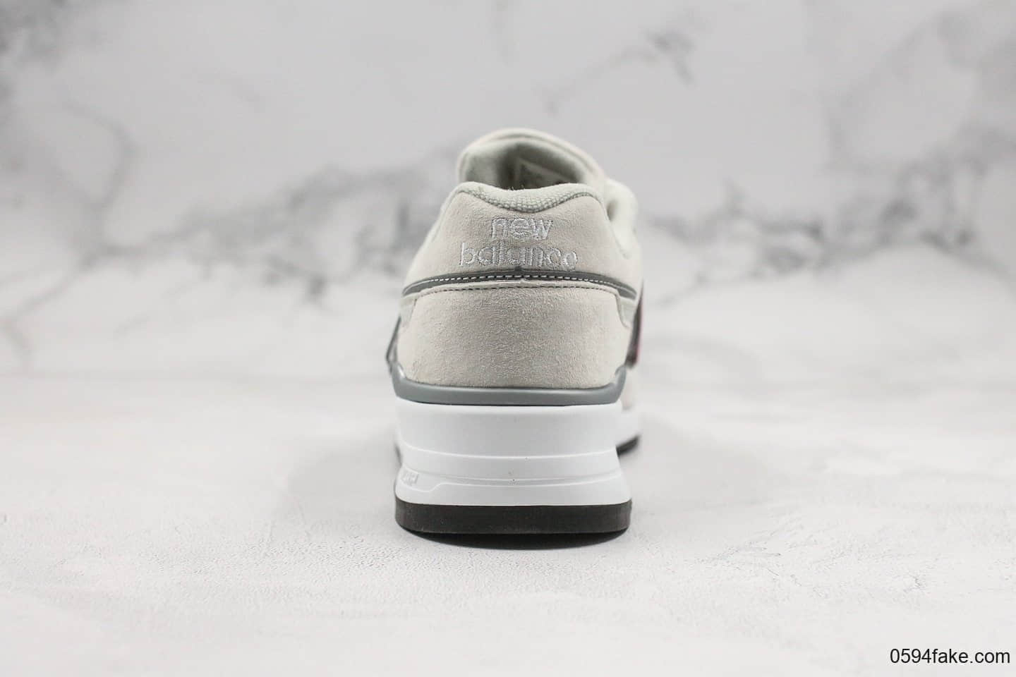 新百伦New Balance 997纯原版本米白色魔术贴NB997换钩3M配色原楦头纸板打造原鞋开模一比一 货号：M997JWT