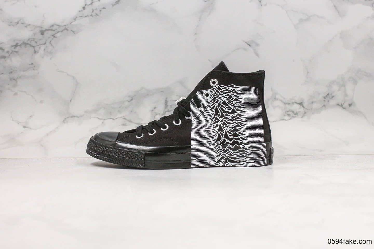 匡威Converse x PLEASURES x Joy Division公司级版本三方联名款黑白灰限量版原厂硫化大底原盒原标
