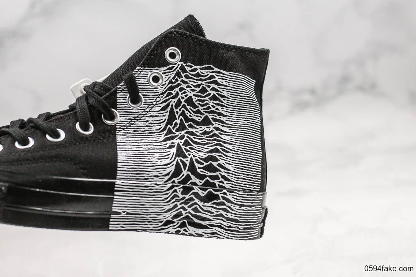 匡威Converse x PLEASURES x Joy Division公司级版本三方联名款黑白灰限量版原厂硫化大底原盒原标