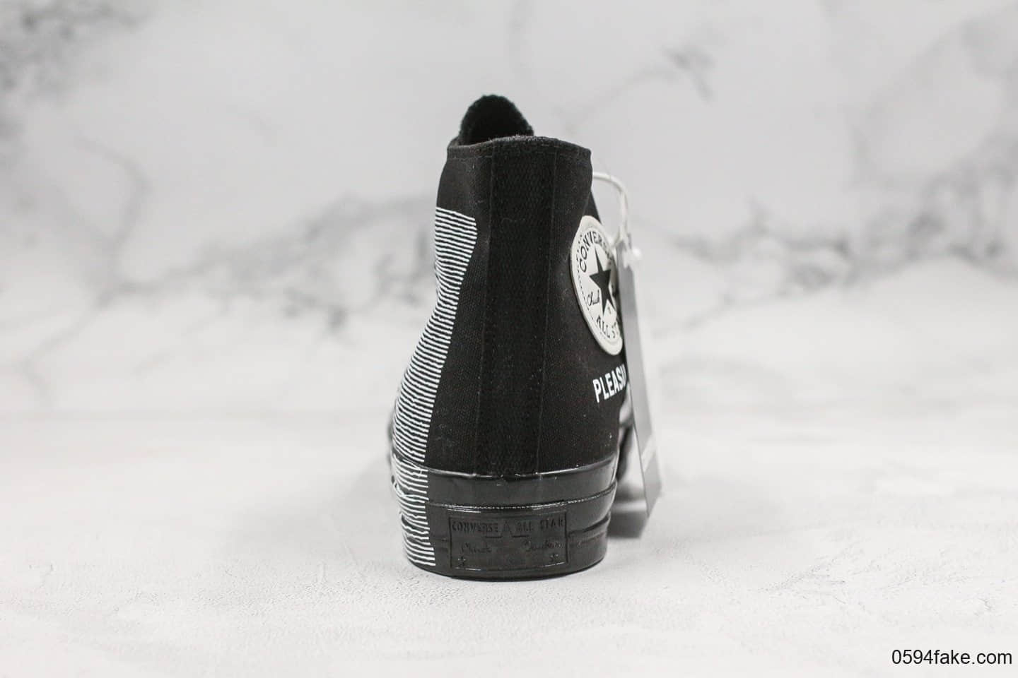 匡威Converse x PLEASURES x Joy Division公司级版本三方联名款黑白灰限量版原厂硫化大底原盒原标