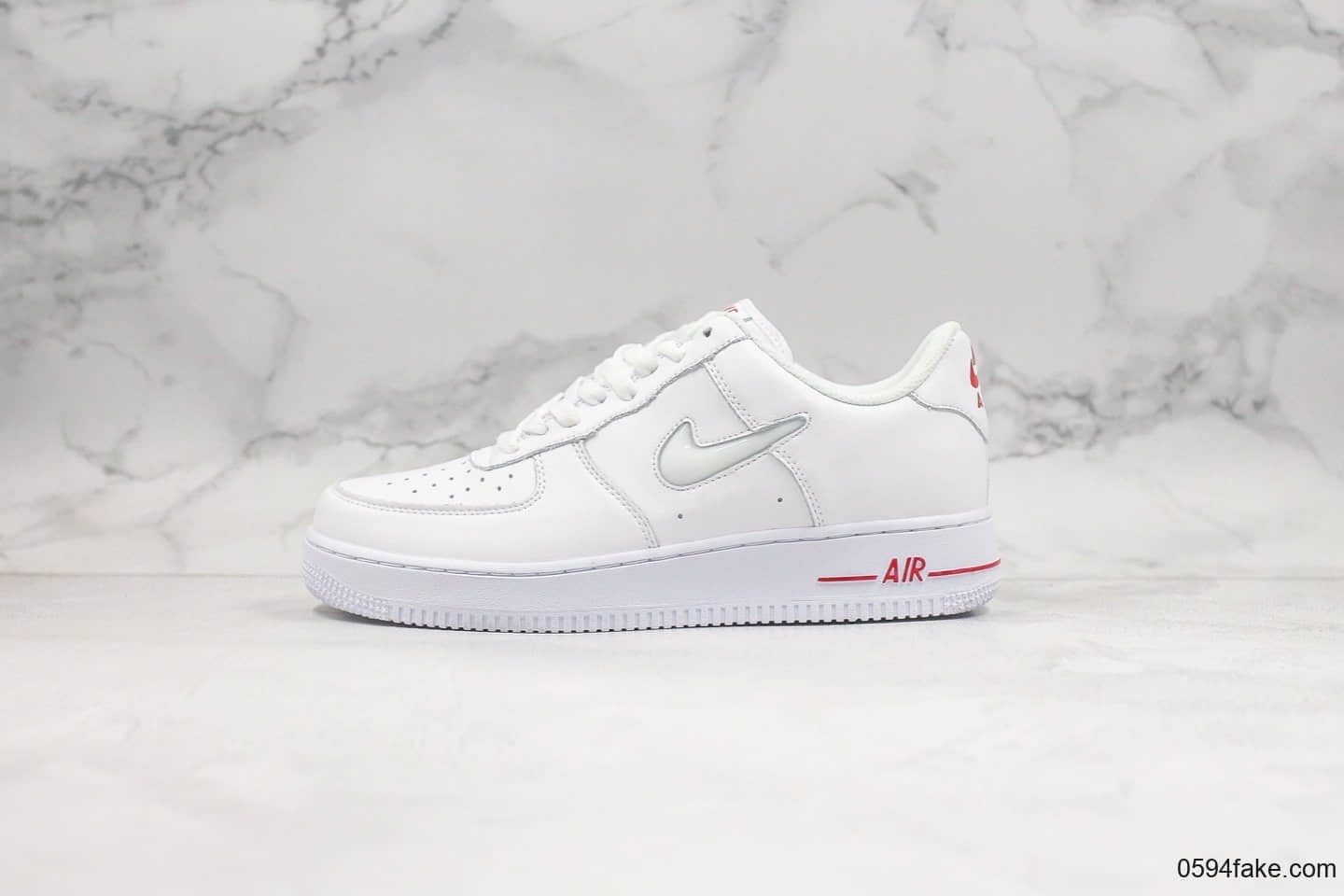 耐克Nike Air Force 1 Low Jewel纯原版本低帮复古小勾白配色内置气垫全新系列原盒原标 货号:CT3438-100