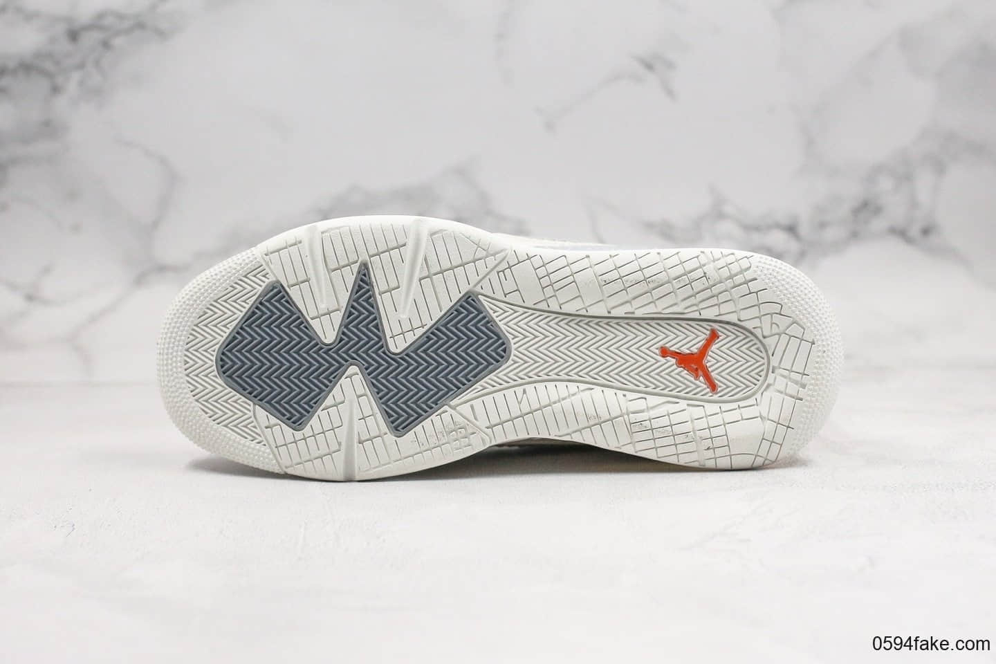 乔丹Air Jordan Mars 270 Vast Grey纯原版本气垫鞋联名款灰色麂皮配色内置Max气垫正确TPU组合鞋底原盒原标 货号:CT9132-001