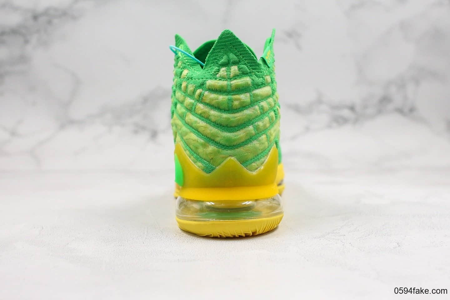 耐克Nike LeBron 17 Future Air纯原版本詹姆斯17代篮球鞋苹果荧光绿内置气垫支持实战原盒配件 货号:BQ3177-917
