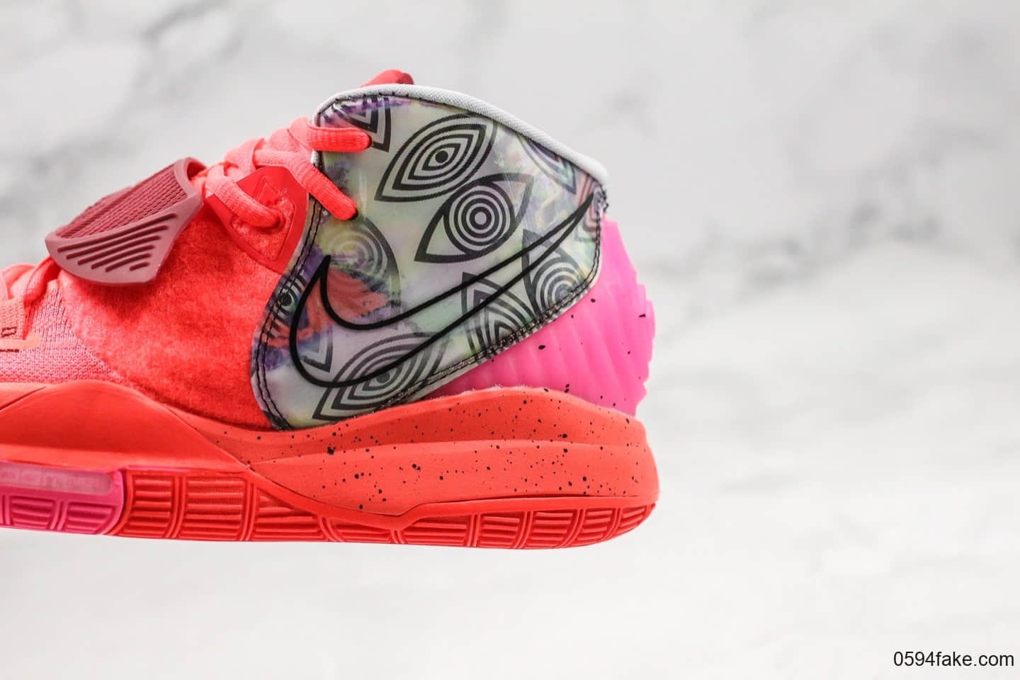 耐克Nike Kyrie 6 Pre-Heat Berlin纯原版本欧文6代城市限定柏林配色原档案数据开发内置气垫 货号:CN9839-600