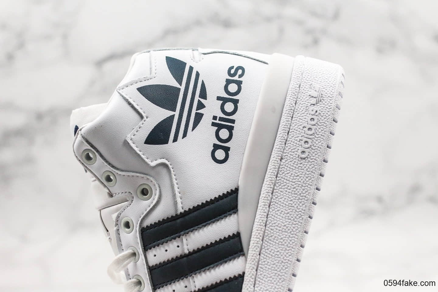 阿迪达斯Adidas Forum Mid RS XL纯原版本中帮复古篮球鞋全头层皮中高板板鞋原盒原标原鞋开模一比一打造