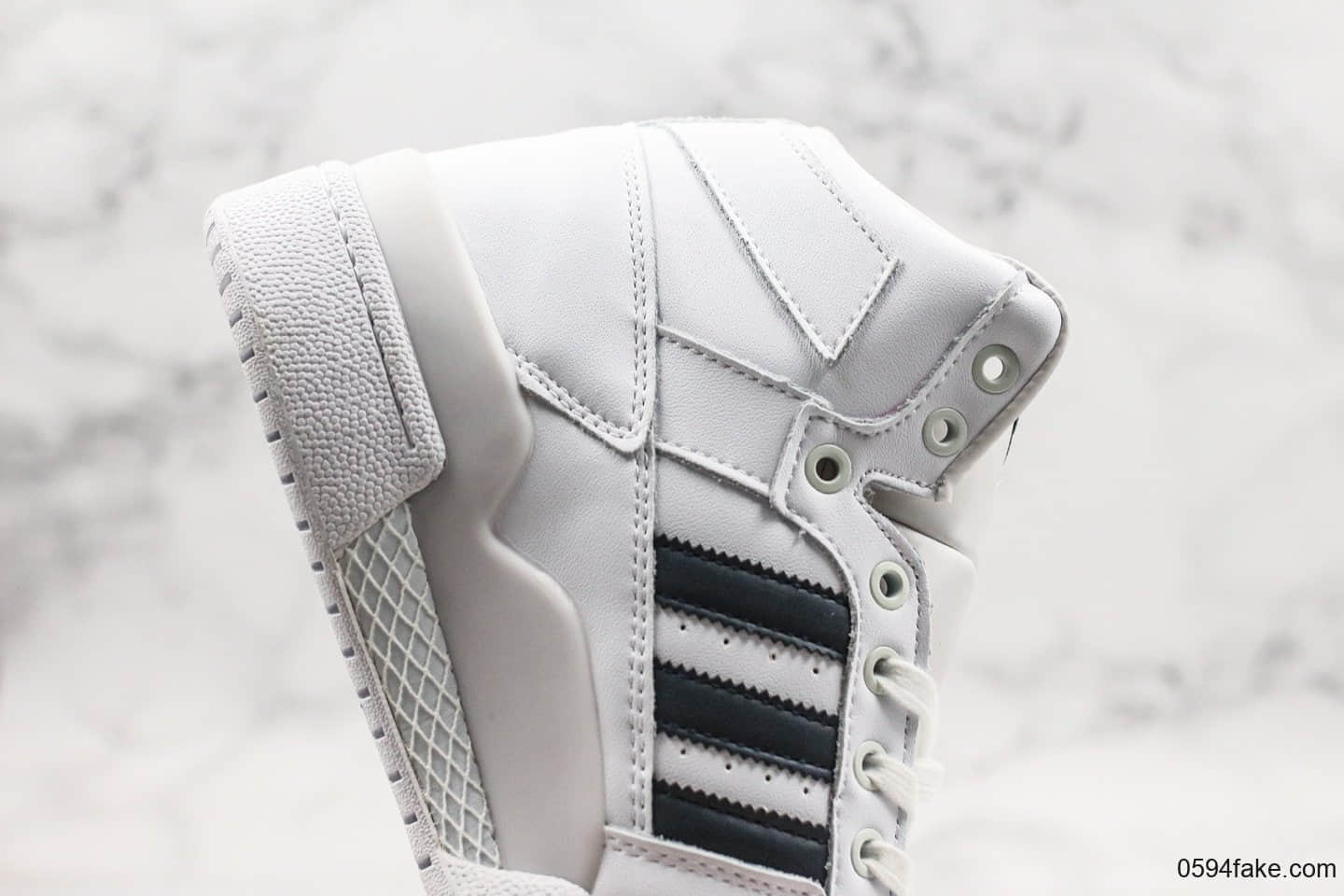 阿迪达斯Adidas Forum Mid RS XL纯原版本中帮复古篮球鞋全头层皮中高板板鞋原盒原标原鞋开模一比一打造