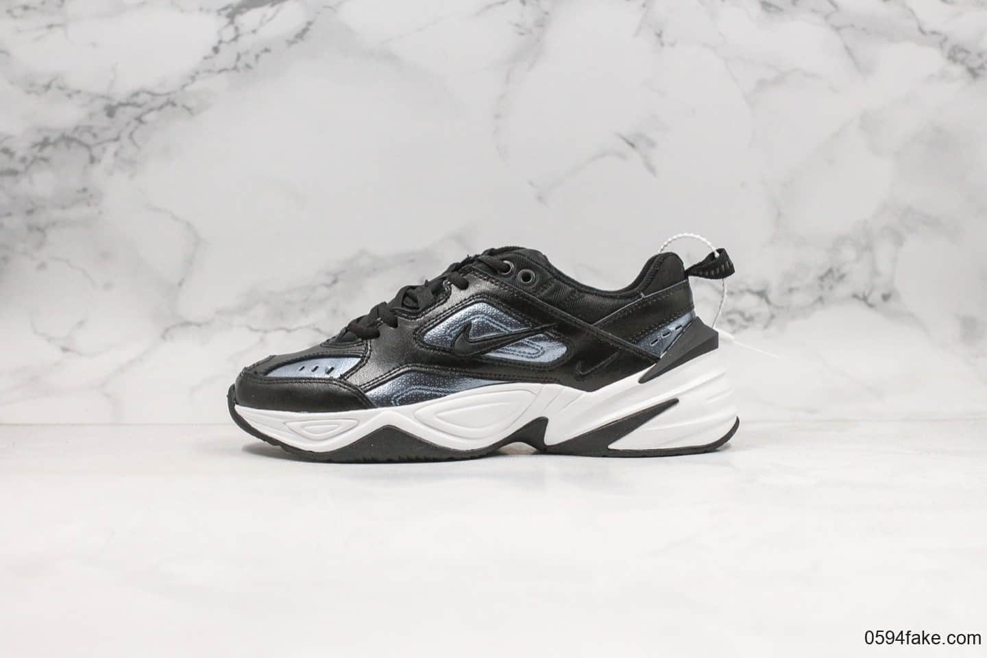 耐克Nike M2K Tekno ESS纯原版本复古m2k老爹鞋黑深蓝青岛原厂代工出货一次发泡成型 货号:CJ9583-001