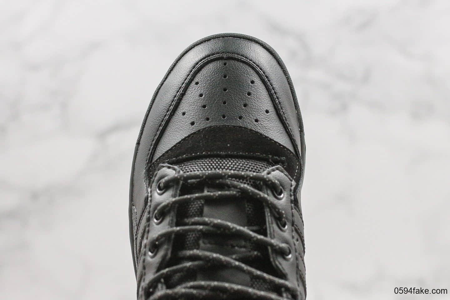 阿迪达斯Adidas Rivalry TR纯原版本高帮经典运动鞋黑色高弹EVA中底原楦头原纸板打造 货号:EE5528