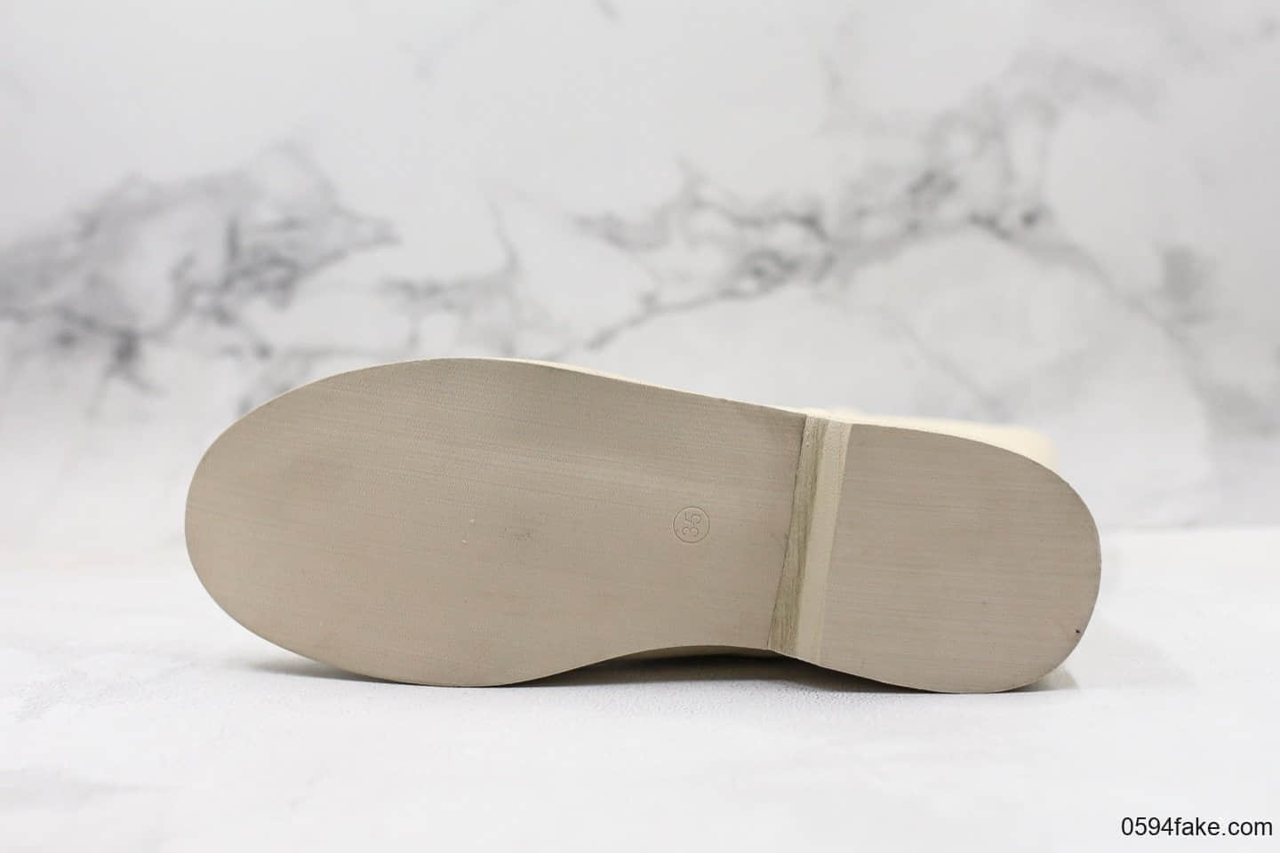 吉迪Guidi front zip calf-length boot 310纯原版本中筒马丁靴米白原档案数据开发原鞋开模一比一打造 货号:A699-11518118