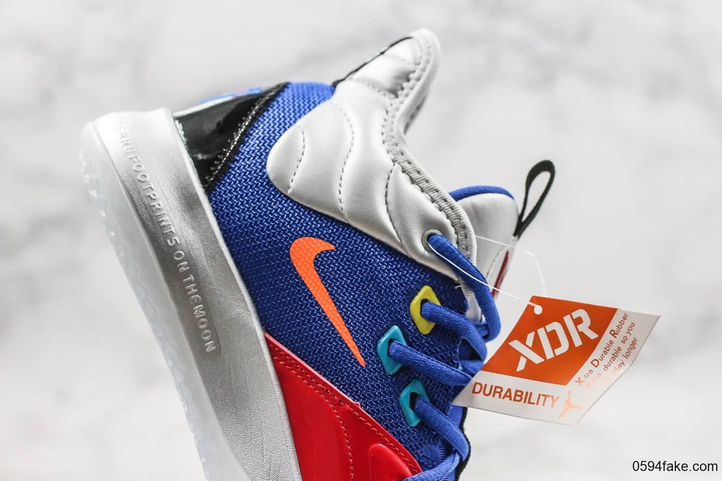 耐克Nike Pg3 x Nasa Opening Night纯原版本保罗乔治3代篮球鞋蓝银色内置Zoom气垫支持实战 货号:CI2666-400