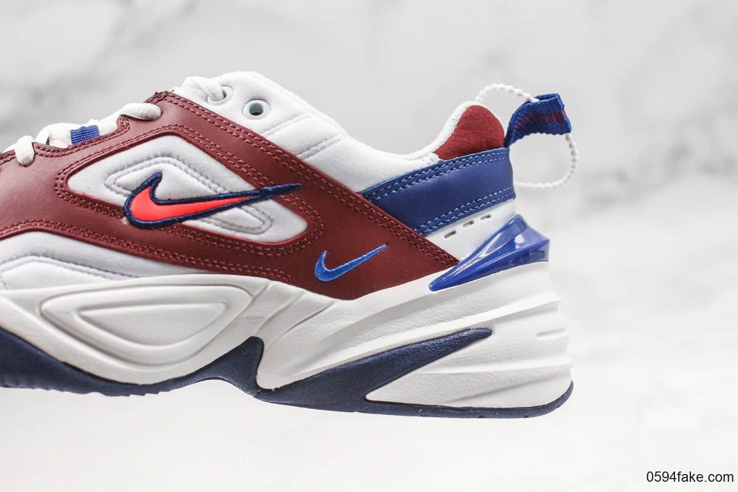 耐克Nike M2K Tekno Pink Foam纯原版本复古潮流M2K老爹鞋黑蓝红原盒原标区别市面通货版本 货号:AV4789-107