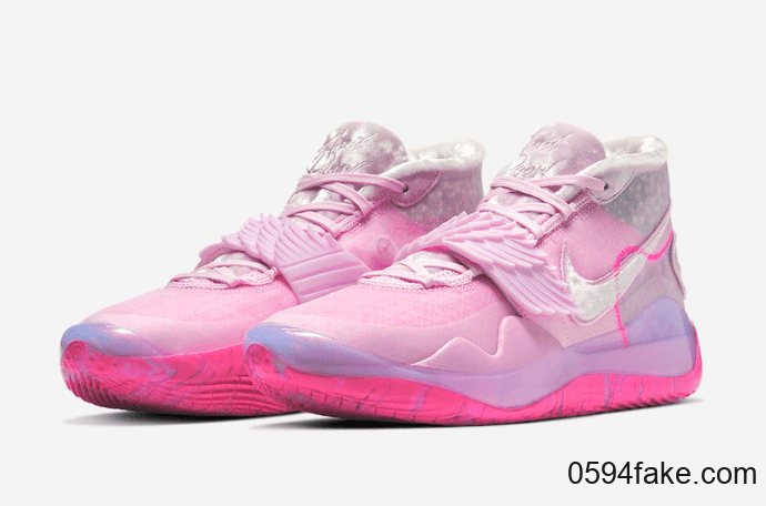 小翅膀加持!这双KD 12“ Aunt Pearl”也太梦幻了! 货号:CT2740-900