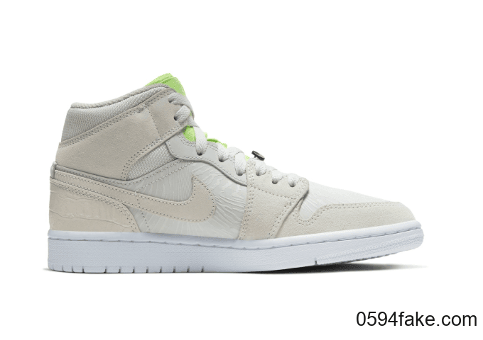 鳄鱼纹+斑马纹+3M反光！全新Air Jordan 1 Mid即将登场！