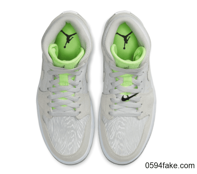鳄鱼纹+斑马纹+3M反光！全新Air Jordan 1 Mid即将登场！