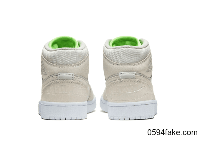 鳄鱼纹+斑马纹+3M反光！全新Air Jordan 1 Mid即将登场！