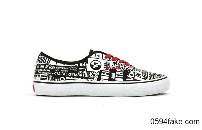 报纸印花！复古气息浓郁！Firmament x Vans 联名系列现已发售！