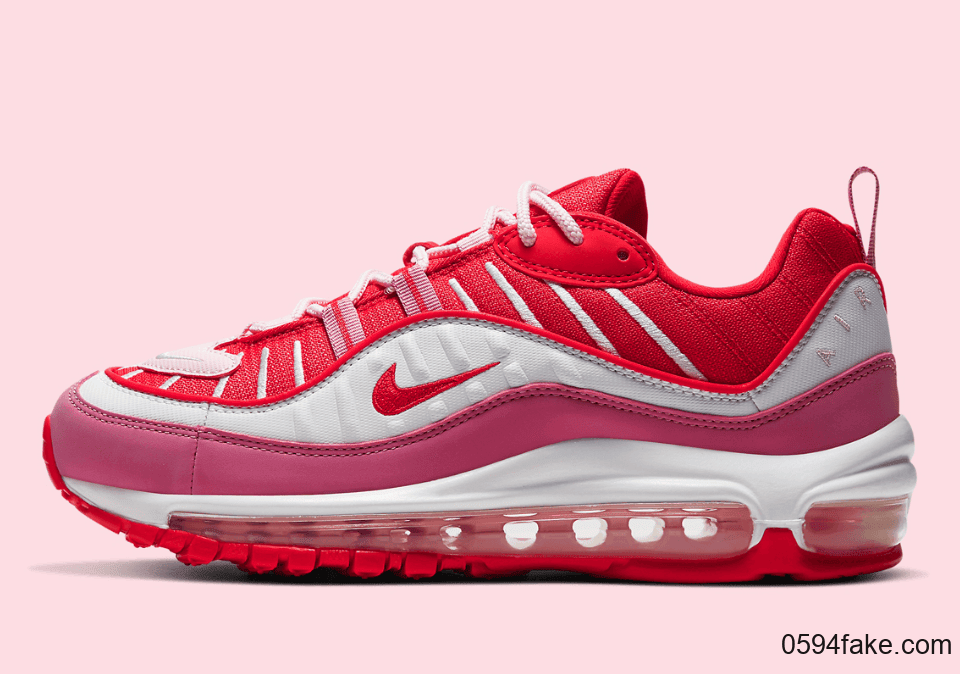 Nike Air Max 98情人节配色即将登场！ 货号：CI3709-600