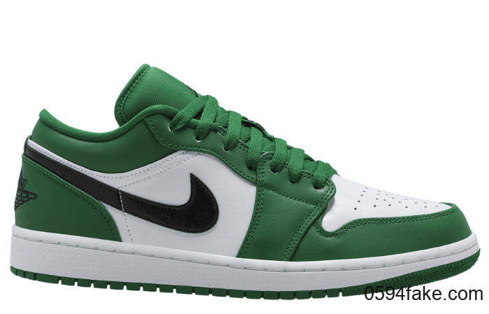 元年“凯尔特人”装扮！全新Air Jordan 1 Low“ Pine Green”即将发售！ 货号：553558-301