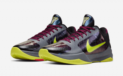 暗黑小丑配色！NBA 2K20 x Nike Kobe 5 Protro“ Chaos”现已发售！ 货号：CD4991-001