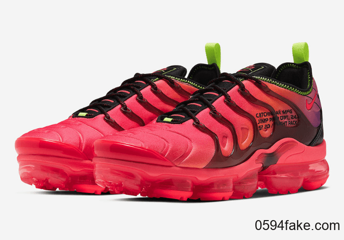 Nike Air VaporMax Plus新配色即将登场！酷似OW联名！ 货号：CU4709-001