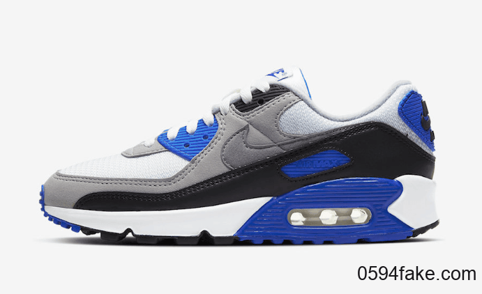 经典配色再现！Nike Air Max 90“ Royal”明年发售！ 货号：CD0490-100
