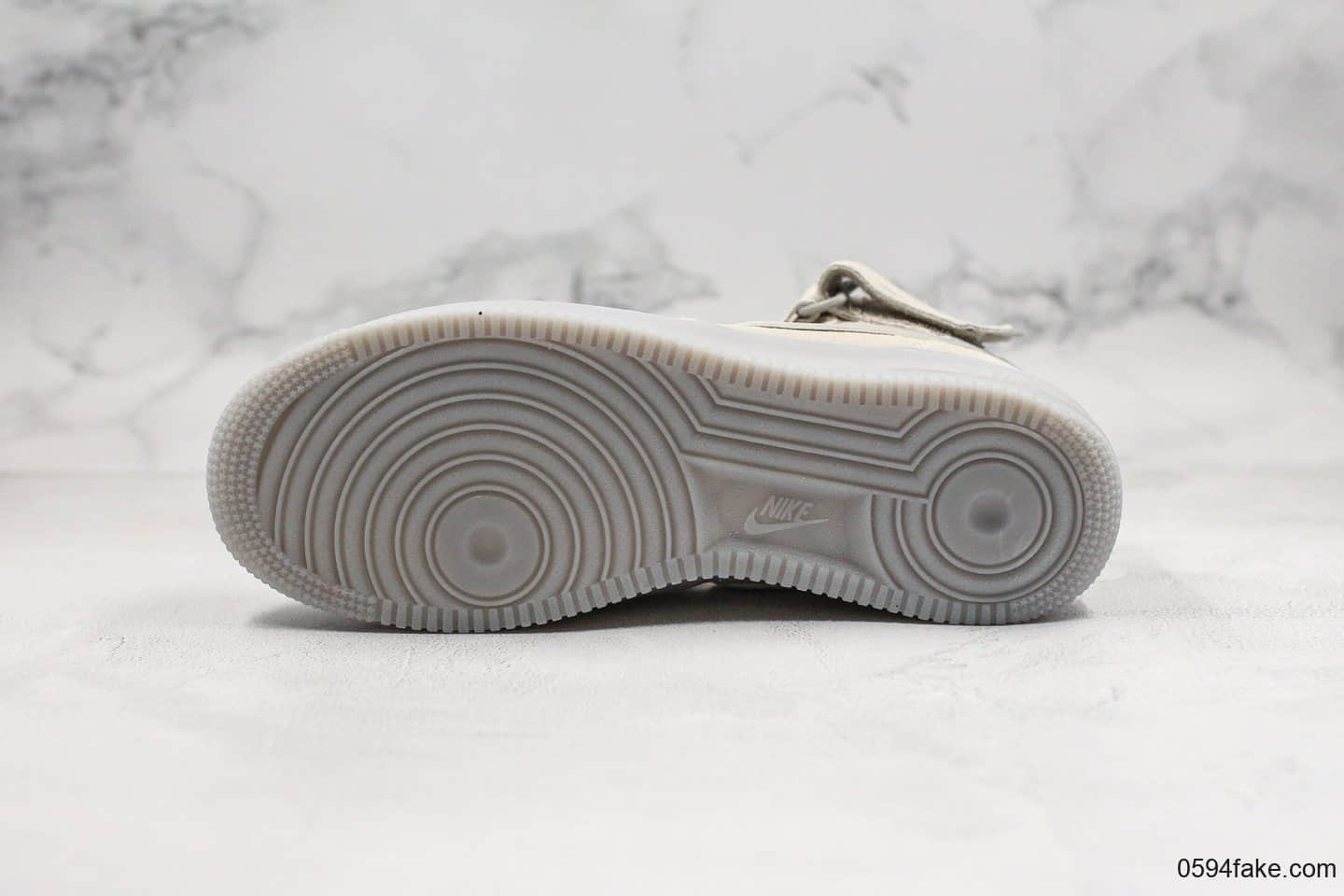 耐克Nike Air Force1 MID 1'07纯原版本3m反光中帮空军一号浅灰色果冻透明底海外限定内置全掌Sole气垫原盒原标 货号：315123-002