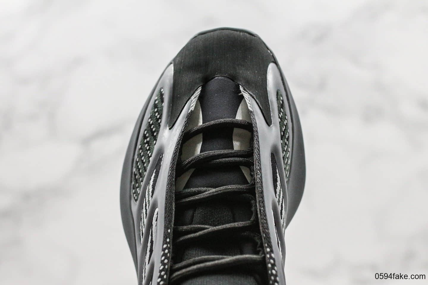 阿迪达斯Adidas Yeezy 700 V3 Azael纯原版本椰子700V3黑色骨架夜光老爹鞋原厂Boost缓震大底原档案数据开发 货号:H67799