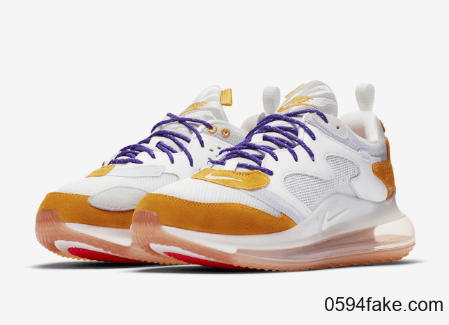 OBJ母校配色!OBJ x Nike Air Max 720 “LSU”本周六发售! 货号:CK2531-001