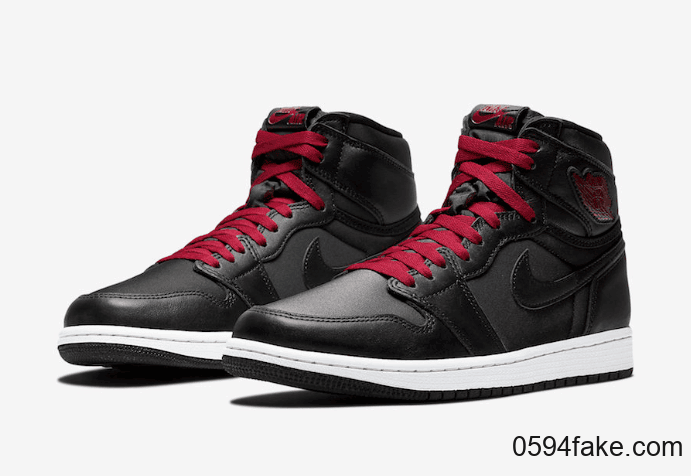 黑红丝绸AJ1“ Black Satin”释出官图！下周六发售！ 货号：555088-060