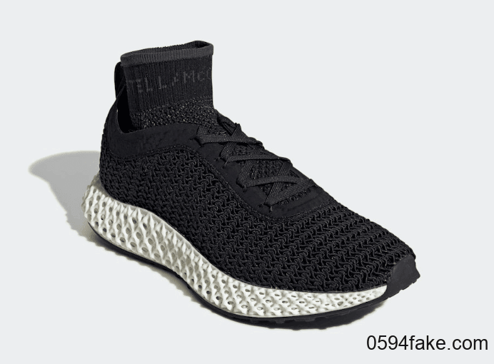 独特编织鞋面!Stella McCartney x adidas AlphaEdge 4D将于1月18日发售! 货号:EH3488
