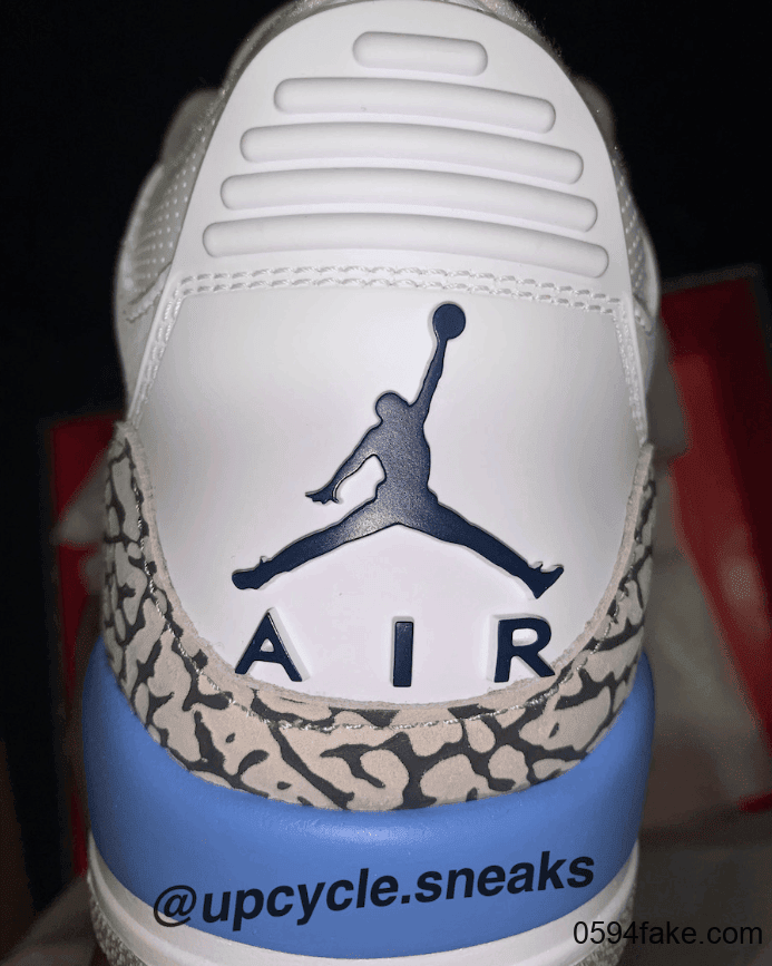 经典北卡蓝配色！AJ3“ UNC”将于3月7日发售！ 货号：CT8532-104