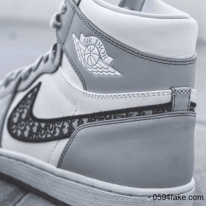 Dior x AJ1释出实物细节图!万元天价+限量发售!难搞!
